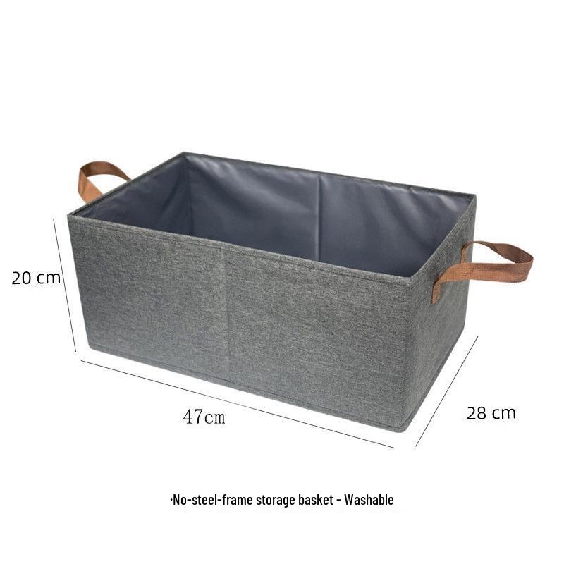 Foldable Anionic Storage Box with Steel Frame - Fabric Organizer for Underwear and Pants
