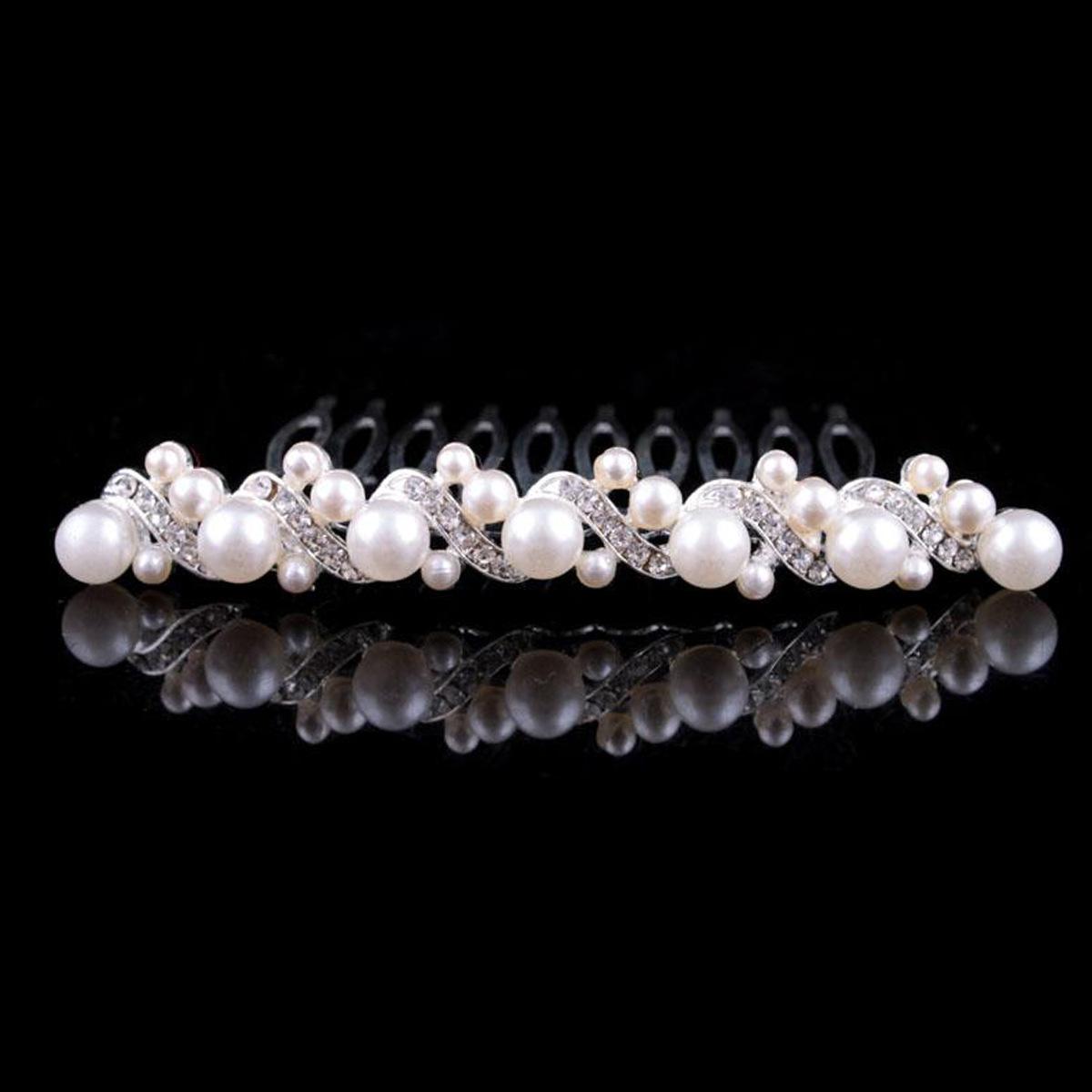 Классическая свадебная тиара из сплава со стразами, гребень для волос высокого класса, свадебный банкет, высокая прическа, аксессуары для волос, высокая прическа для женщин