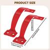4 Pieces Ladder Pull Handles Playground Sturdy Iron Spare Parts Ladders Treehouse Outdoors