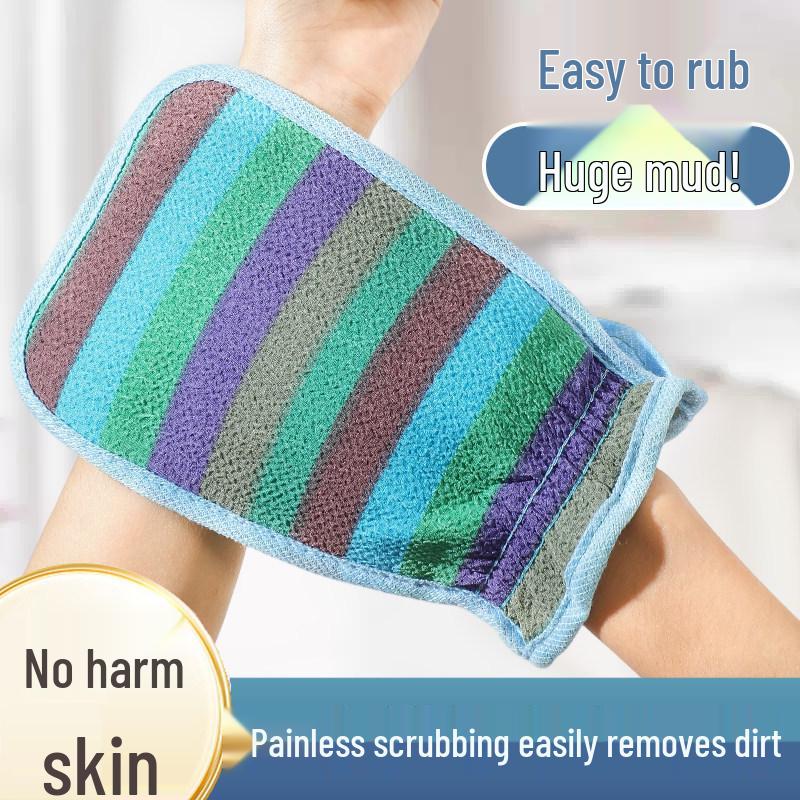 Dual-Sided Exfoliating Bath Mitt: Effortless, Gentle Scrub for Men & Women