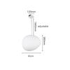 Nordic Minimalist Staircase Chandelier Bubble Glass Light Luxurious Living Room Family Kitchen Restaurant Celing Pendant Lamp