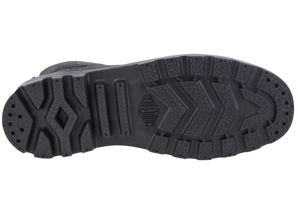 Palladium Pampa Zip Lth Ess, Unisex black Sneakers