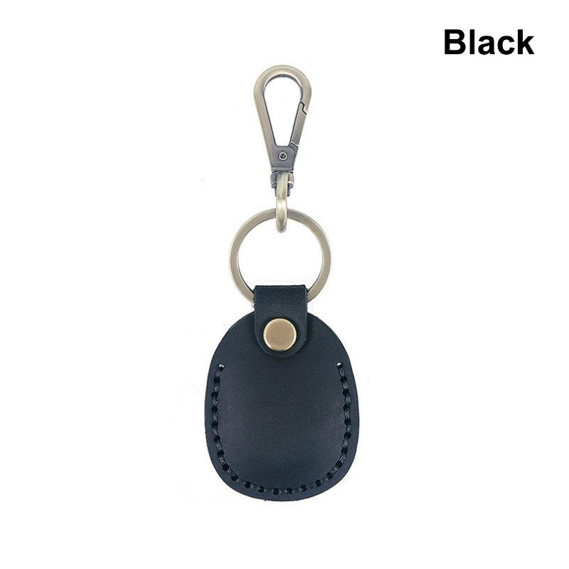 Schlüsselanhänger für Schutzhülle Retro Hochwertiger Leder-Schlüsselanhänger für Anti-Lost Tracker Lokalisator Gerät Zubehör