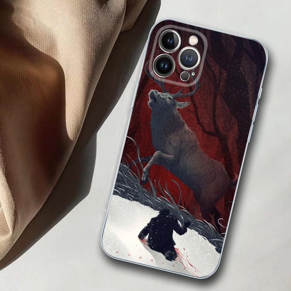 Hannibal Phone Case For iPhone 14 11 12 13 Mini Pro XS Max Cover 6 7 8 Plus X XR SE 2020 Funda Shell