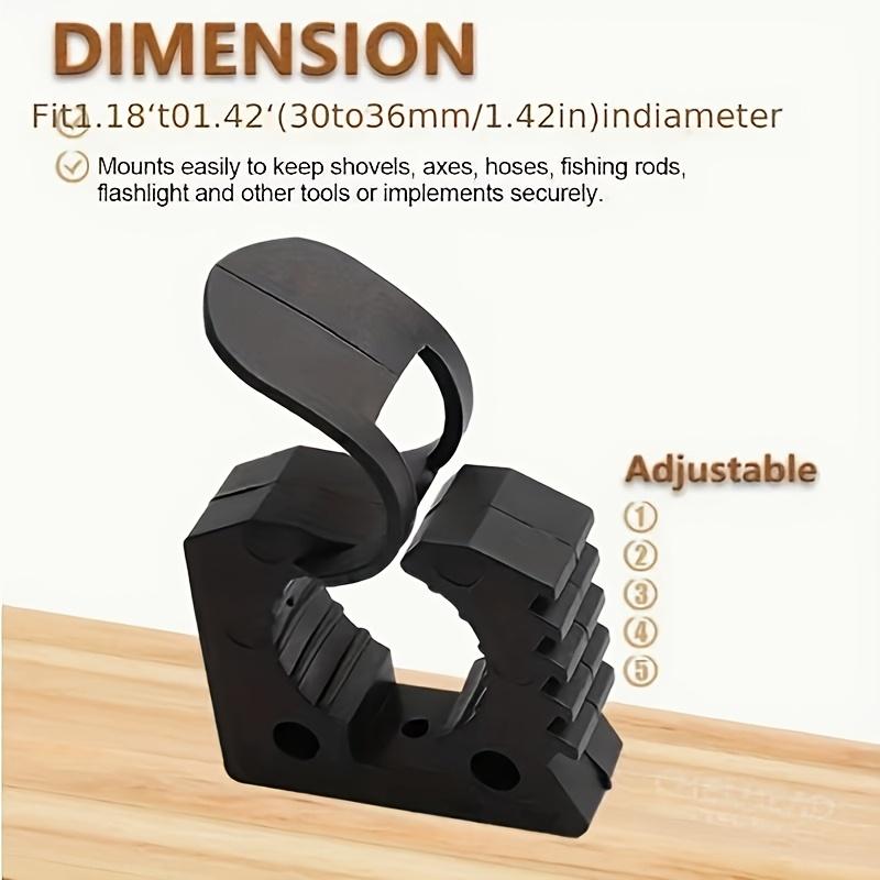 1Pc Quick Grip Clamp | Synthetic Rubber Tool Organizer Enhances Tool Storage, Suitable for Outdoor Shovel Storage