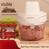 Electric Fully Automatic Meat Grinder Mincer & Mixer - Multi-functional Household Food Processor