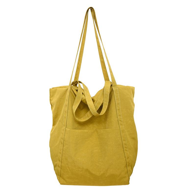 

Нейлоновая сумка через плечо, мужская спортивная сумка большой вместимости, легкая сумка для покупок для женщин зелёный