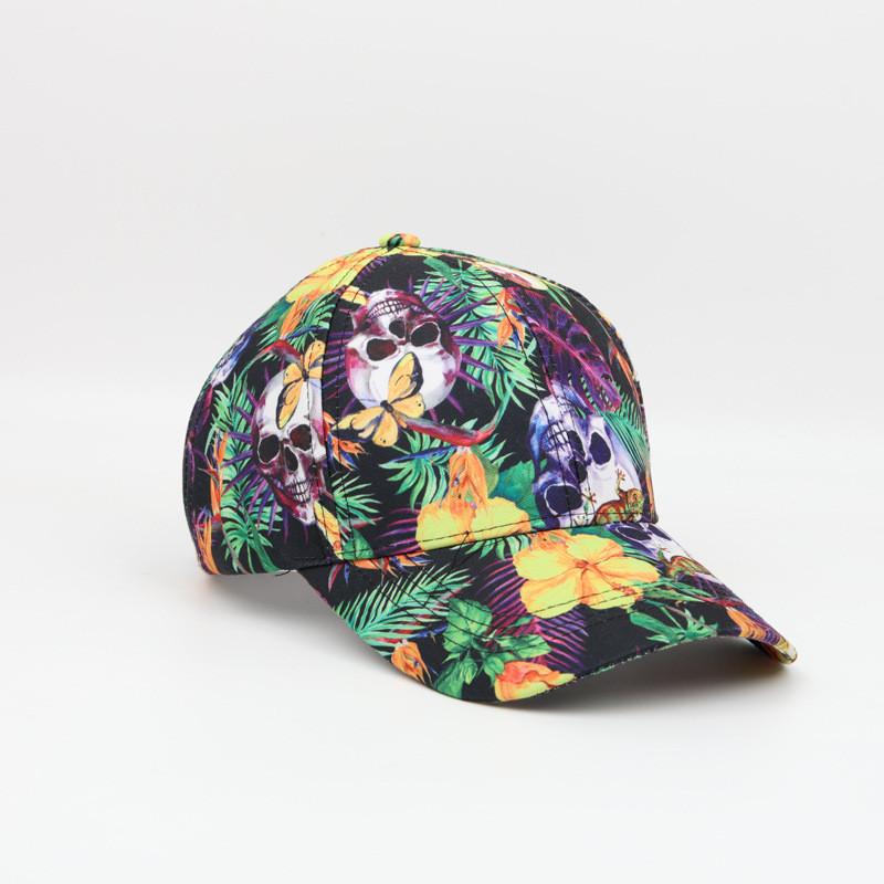 Classic Baseball Cap With Digital Print Sun Hat For Summer Casual Outdoor Wear