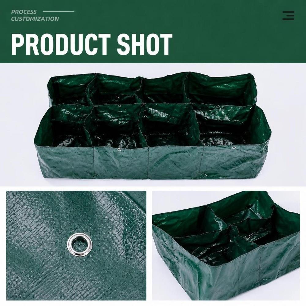 4/6 Grids Vegetable Planting Bag Fruit Growth Flower Growing Container Planting Container  Indoor