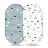 Soft Baby Sheets Reusable Infant Bedding Nappy Mattress Breathable Bedding Cover Infant Bassinet Sheets