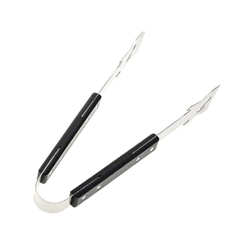 Food Cooking Spatula Stainless Steels Cooking Serving Tongs Serving Tongs Meat Fork Guitar Shape Grilp Clamps Enduring 1