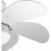 Ventilateur de plafond - Tristar - VE-5810 - 50 W - Argenté - 76 cm - 3 vitesses