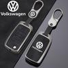 XYZ1 Zinc Alloy Car Remote Key Case Cover Shell For Volkswagen VW Polo Golf Passat Tiguan Beetle Caddy T5 Up Eos Keychain Accessories