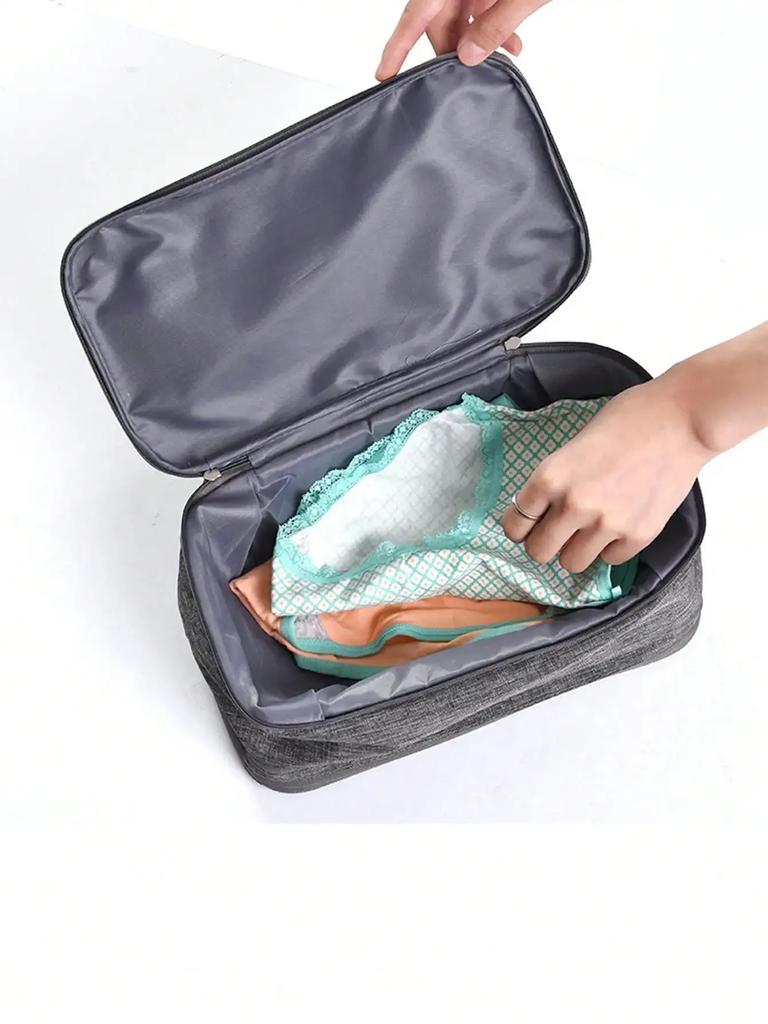 Waterproof Cationic Large Capacity Underwear Storage Bag, Portable Sock Organizing Bag, Travel Supplies Storage Bag
