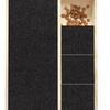 Dog Nail Scratch Board with Treat Box Wooden Pet Filing Pad with Snack Storage Box Removable Paw Scratch Pad for Dog Training