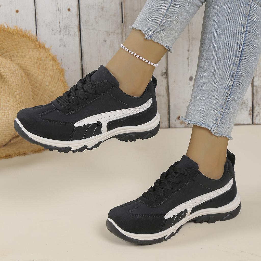 Fashion 2025 Soft Soled Spring/Autumn Flats Women's Breathable Casual Net Shoes for Light Running Comfort Women Shoes