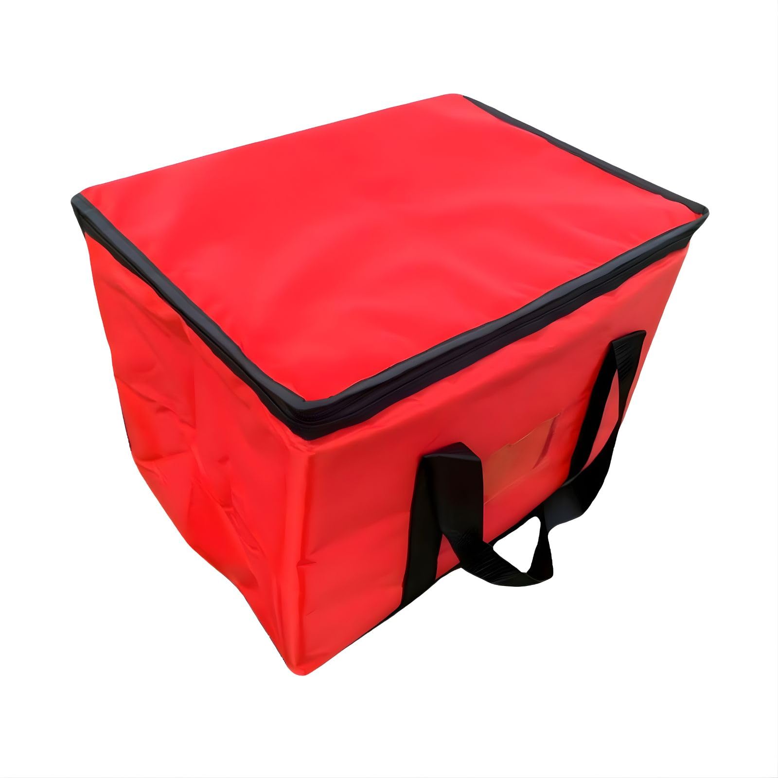 SESHIS Cooler Insulated Delivery 50L Box, Bag, Storage, Bag, Outdoor, Red,