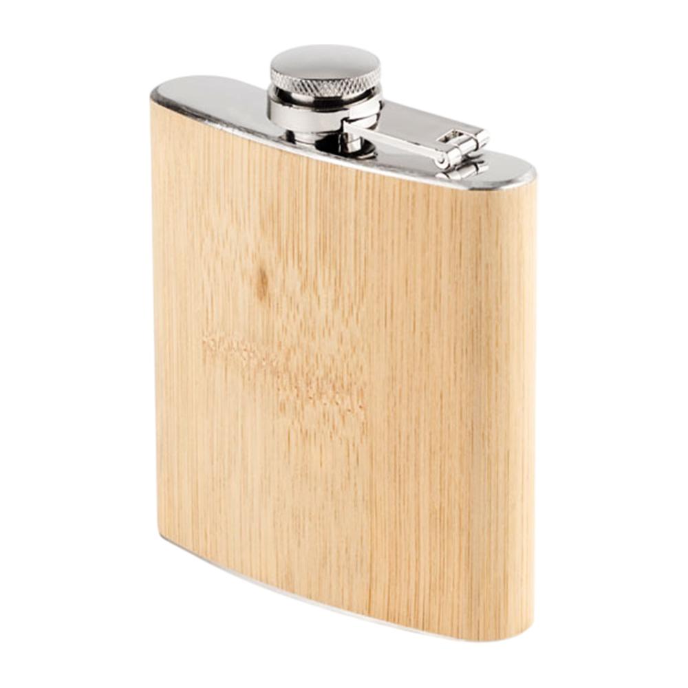 MidOcean HipHip Bamboo Slim 170 ml Hip Flask