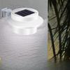 1PC Solar Fence Light Garden Outdoor Landscape Light 3led Lighting Wall Light Fence Light Sink Light