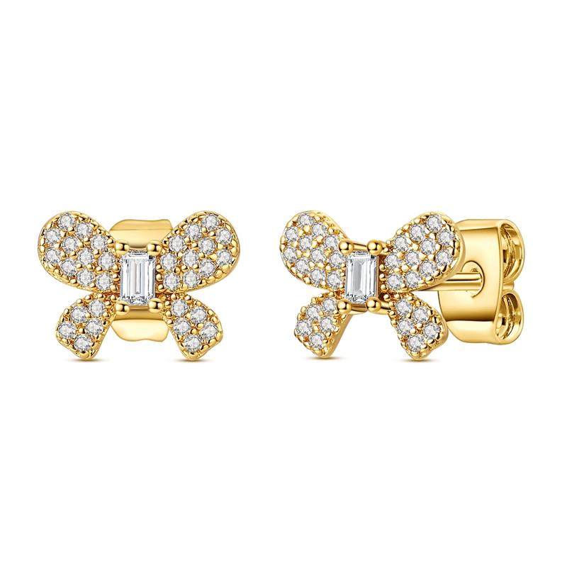 Boucle d'oreille en Argent 925 Série Dorée Boucle d'oreille Anneau Pour Femme Serpent Cœur Étoile Original Boucles d'oreilles Bijoux Mode