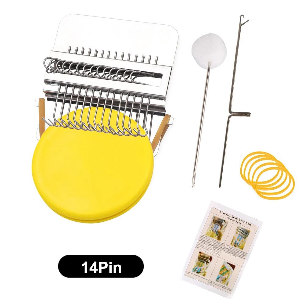 

New Plastic Small Loom Quickly Convenient Fun Mending Loom Speedweve Type Weave Tool Mending Jeans Clothes