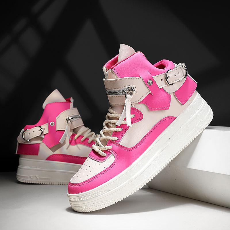 New men's shoes autumn breathable campus couple board shoes trendy versatile non-slip platform sports casual trendy shoes