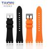 Cinturino in Silicone Per Swatch YVS423 419 413 406 400 YCS564G Braccialetto Concavo e Convesso Gomma Orologio Uomo e Donna 19mm 21mm