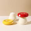 Cute Dental Floss Storage Bottle Ceramics Toothpick Dispenser Toothbridge Holder  Dressing Table