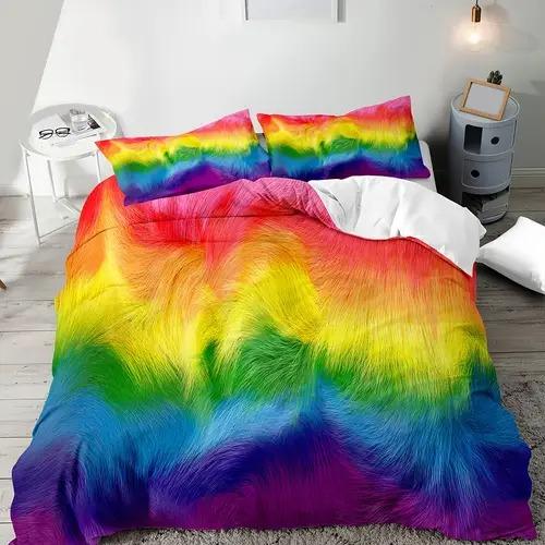 

Comforter Psychedelic Graffiti With Psychedelic Graffiti Pattern Suitable For Children Kids Adults Soft Breathable Comforter (quilt)-EU Single(135*200cm)3pcs