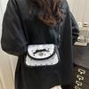 Niche Sweet Girl Underarm Bag Women's Bow Shoulder Small Square Bag Summer New Messenger Bag