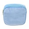 Designer Velvet Travel Cosmetic Bag with Embroidery Logo Custom Toiletry Pouch Bag for Promotion Travel Makeup Bag