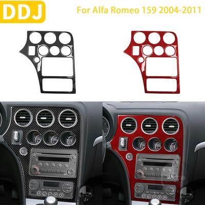 For Alfa Romeo 159 2004 2005 2006 2007 2008 2009 2010 2011 Accessories Carbon Fiber Car Interior Central Control Panel Sticker