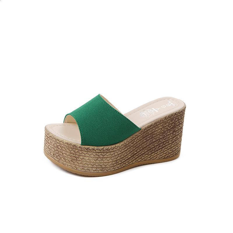 Fashion Shoes Low Rome PU Fabric Rubber Hoof Heels Low Shoes Hoof Heels Rubber Rome Fabric