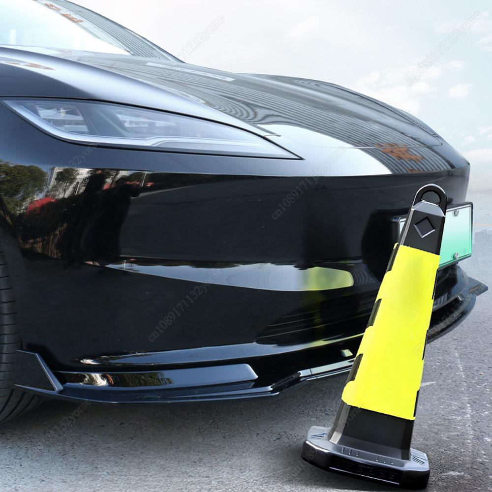 Voor Tesla Model 3 Highland 2024 Auto Voorbumper Lip Kin Spoiler Splitter Diffuser Bodykits Tuning ABS Kunststoffen Glanzend Zwart Nieuw