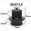 Oil Pan Drain Plug Bolt W/O-Ring For Renault Duster Peugeot Boxer Citroen C3 C4