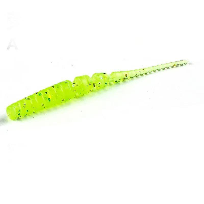 Multi-Jointed Micro-Lure: Needle Tail Soft Bait for Aspius, Perch, Tilapia, and Sunfish Fishing