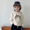 Autumn New Children's Waffle Long Sleeve Round Neck Pullover Sweater