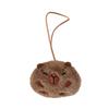 Pack of 4 Capybara Plush Keychains Charm Animal Shaped Keyring Bag and Phone Pendants Accessories Handmade Decoration