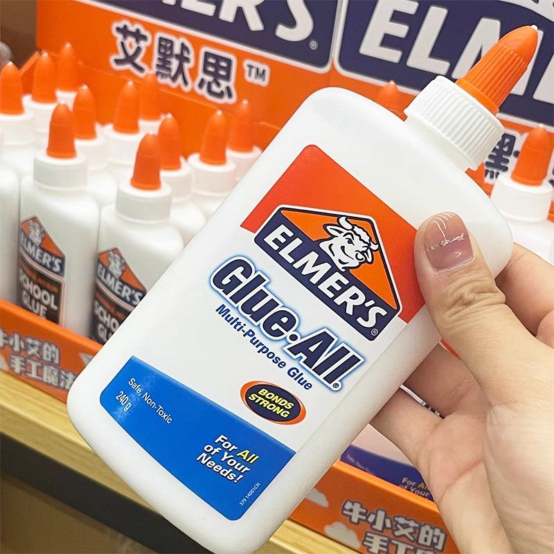 Elmer's USA Multi-functional White & Transparent Liquid Glue for Slime and Puzzles