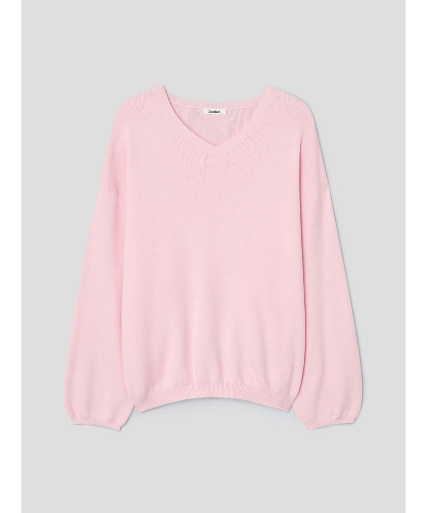 Diaepeocheo Aperture Boxy Knit Top Pink (Ta6251A04X)