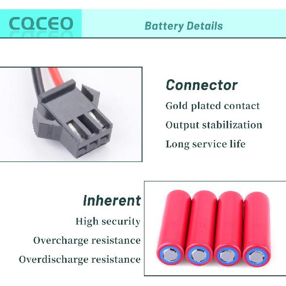 3400mAh Replacement Battery for Ecovacs Deebot N79 N79S N95 DN622 661 for Eufy RoboVac 11, 11S, 12, 15C, 15T, 15C MAX, 30, 30C, 30C MAX 35C for Goovi