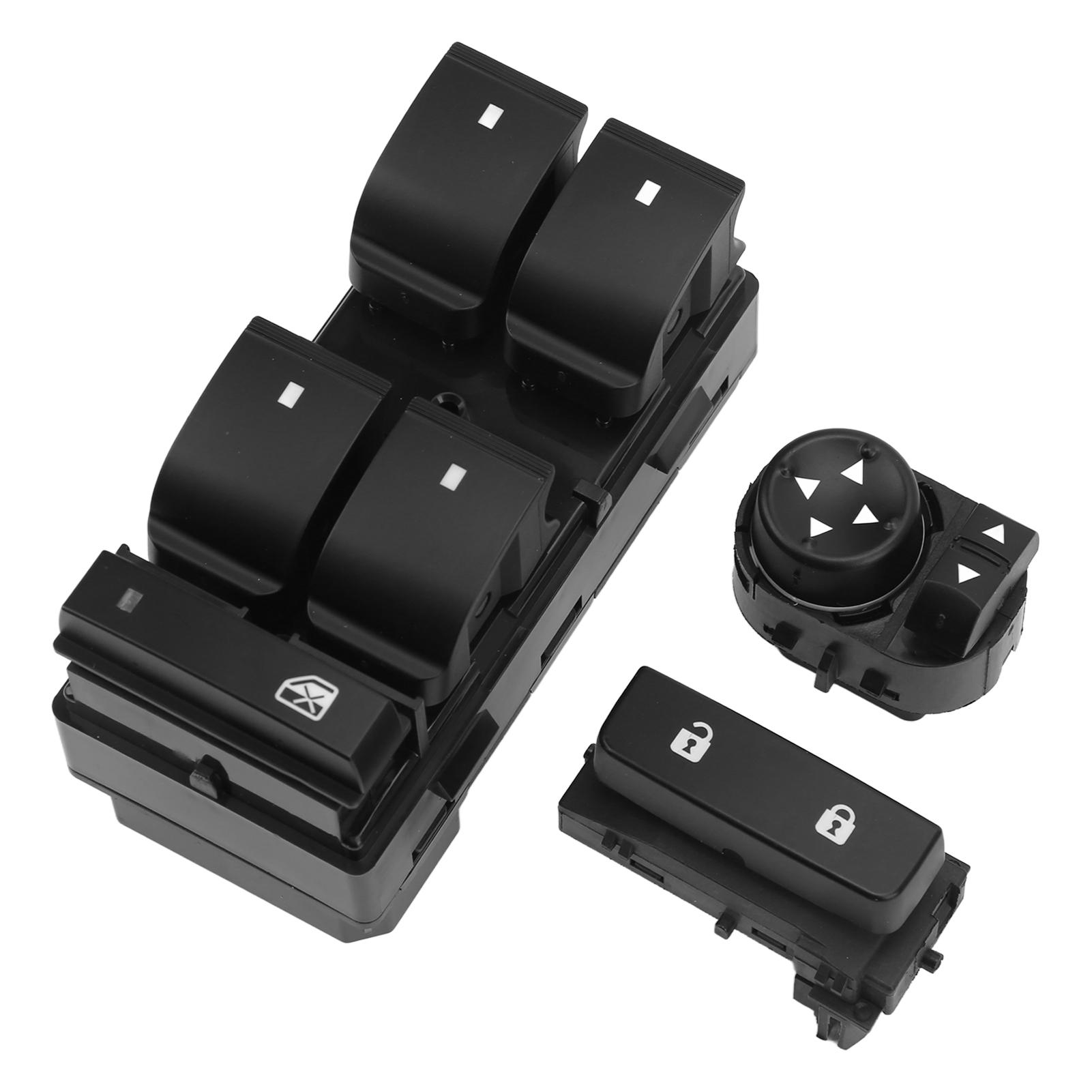 

Комплект из 3 переключателей стеклоподъемников 15873293 Замена кнопки управления зеркалом заднего вида для GMC Sierra LHD