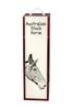 Australian Stock Horse - Wine Box with a Horse, Alcohol Box with Graphics, Personalized Gift Box from the Art-Dog Brand