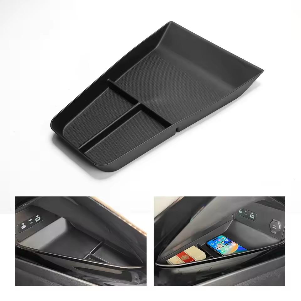 Für BYD Song Plus 2025-2025 Mittelkonsole Unteres Ablagefach Autoablage TPE Organizer Autoinnenausstattung