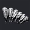 Lure-Free Rig Sinker: Cylindrical Drop Shot with Swivel, Anti-Hang Design