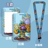 Anime Characters Card Holder Lanyard Keychain ID Credit Bus Card Cover Hang Rope Lariat Lanyard Key Rings Fans Gifts