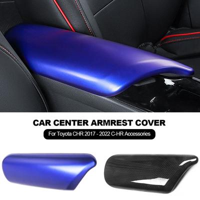 Panou capac cotieră centrală auto din fibră de carbon cromat pentru Toyota Chr 2017 2018 2019 2020 2024 2024 C-hr Accesorii Sport Gr Sport
