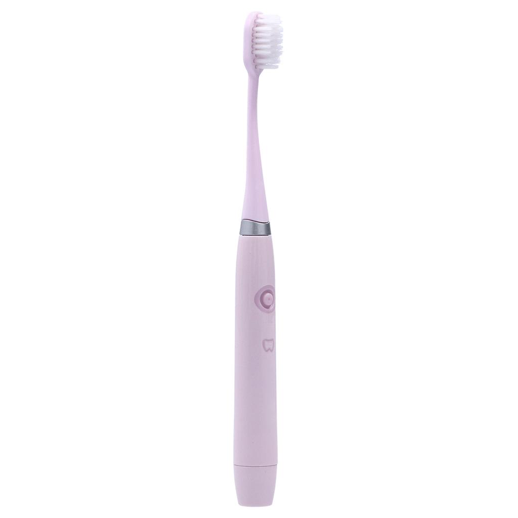 Brosse à Dents Électrique Rechargeable Minuterie Intelligente Conversion de Fréquence Brosse à Dents Sonique pour AdulteRose