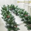 Christmas Snowflake Garland for Hotels, Malls, Windows, Doors & Stair Handrails