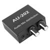 Independent Volume Control Small Sound Mixer 3.5mm Dual-Channel Stereo Mixer  For Headphone